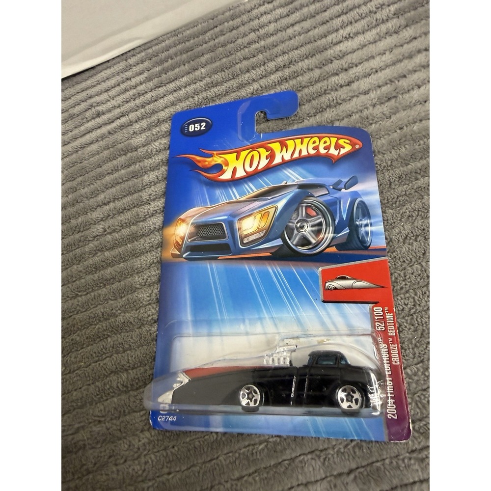 Hot Wheels 2004 First Editions Series Black Crooze Bedtime